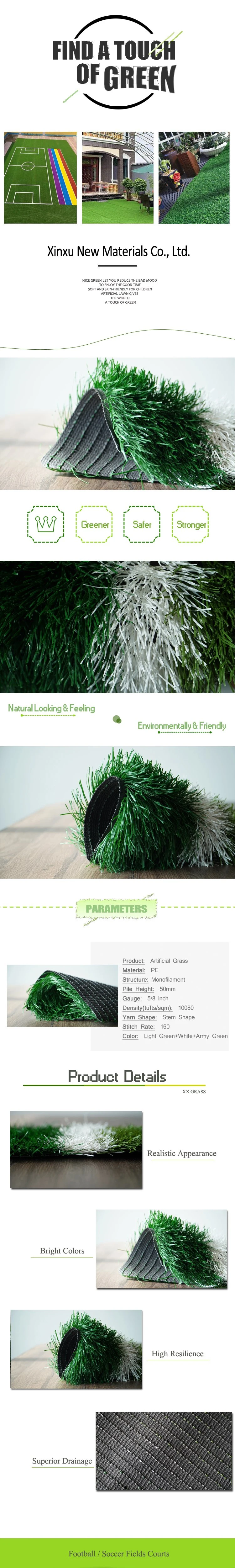 Four-Color 35mm 40mm Leisure Grass, Artificial Grass for Landscaping